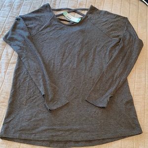 Criss-Cross Back Knit Top